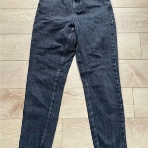 Topshop Black Mom Jeans